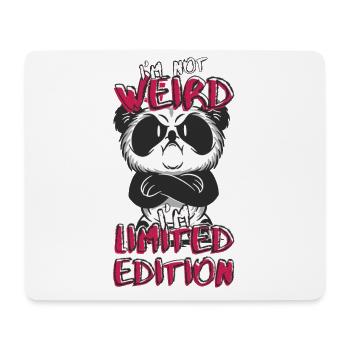 Annoyed Cartoon Panda - Limited Edition - Saying - Mouse Pad (horizontal) - white - Front