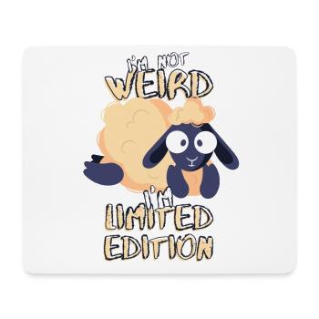 Cute Cartoon Sheep - Limited Edition - Saying - Mouse Pad (horizontal) - white - Front