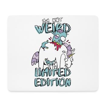 Cartoon Zombie Eats Unicorn - Édition Limitée - Tapis de souris (format paysage) - blanc - Devant