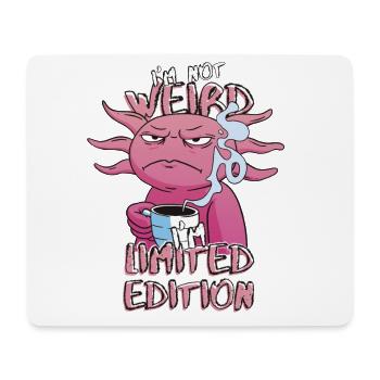 Annoyed Cartoon Axolotl - Édition Limitée Dicton - Tapis de souris (format paysage) - blanc - Devant