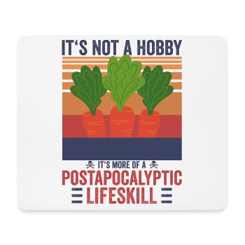 Vintage Gärtner Gartenarbeiten Florist Shirt - Mousepad (Querformat) - Weiß - Vorne