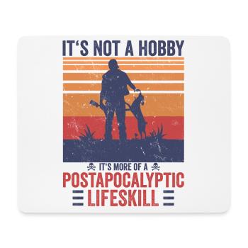 Vintage Jäger Jagdsport Förster Hunting Shirt - Mousepad (Querformat) - Weiß - Vorne
