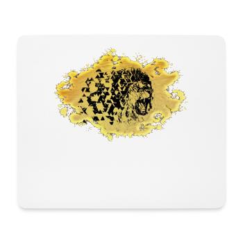Lion - Mouse Pad (horizontal) - white - Front