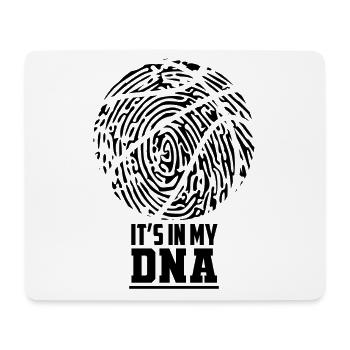 Playing basketball is in my DNA - Mouse Pad (horizontal) - white - Front