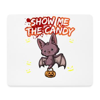 Show Me The Candy Halloween Costume Trick Or Treat - Mouse Pad (horizontal) - white - Front