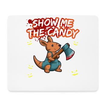 Show Me The Candy Halloween Costume Trick Or Treat - Mouse Pad (horizontal) - white - Front