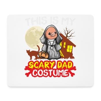 This Is My Scary Dad Costume Funny Halloween - Mouse Pad (horizontal) - white - Front