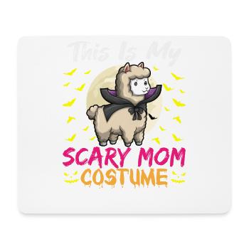 C’est mon costume de maman effrayant drôle Halloween - Tapis de souris (format paysage) - blanc - Devant