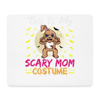 C’est mon costume de maman effrayant drôle Halloween - Tapis de souris (format paysage) - blanc - Devant