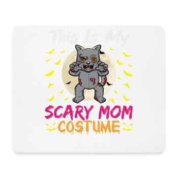 C’est mon costume de maman effrayant drôle Halloween - Tapis de souris (format paysage) - blanc - Devant