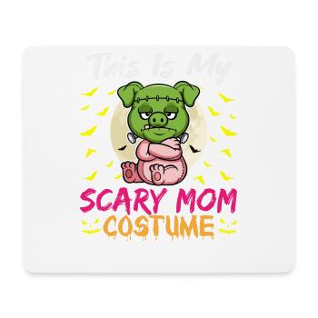 C’est mon costume de maman effrayant drôle Halloween - Tapis de souris (format paysage) - blanc - Devant
