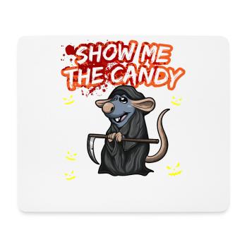 Show Me The Candy Halloween Costume Trick Or Treat - Mouse Pad (horizontal) - white - Front