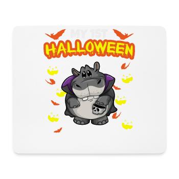 My First Halloween Scary Hallow's Eve Birthday - Mouse Pad (horizontal) - white - Front