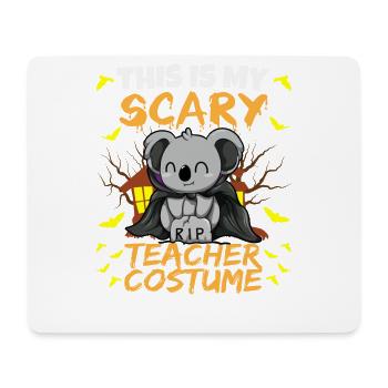 This Is My Scary Teacher Costume School Halloween - Mousepad (Querformat) - Weiß - Vorne
