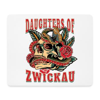 Zwickau Frau Geschenk daughters of Zwickau Frauen - Mousepad (Querformat) - Weiß - Vorne