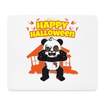 Happy Halloween Scary Funny Hallow's Eve Costume - Mouse Pad (horizontal) - white - Front