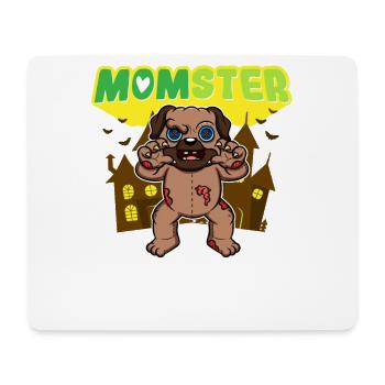 Momster Monster Mom Scary Halloween Mommy Costume - Mousepad (Querformat) - Weiß - Vorne