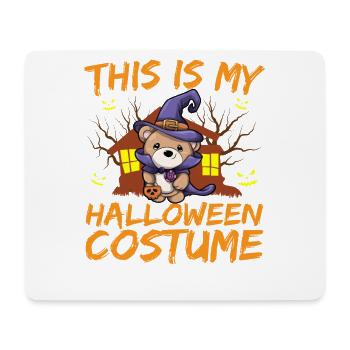 Scary Creepy Animal This Is My Halloween Costume - Mouse Pad (horizontal) - white - Front