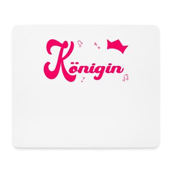 Schlager Queen Costume Schlager Party Outfit - Mouse Pad (horizontal) - white - Front