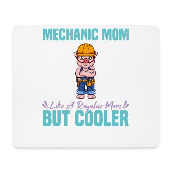 Mechanic Mom Like A Regualr Mom But Cooler - Mousepad (Querformat) - Weiß - Vorne