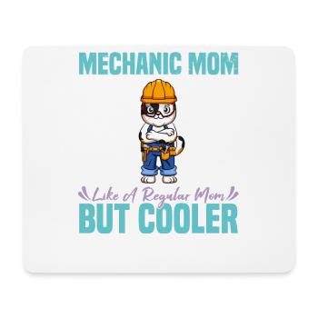 Mechanic Mom Like A Regualr Mom But Cooler - Mousepad (Querformat) - Weiß - Vorne