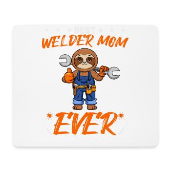 Best Welder Mom Ever Metal Work Crafts Mother - Mousepad (Querformat) - Weiß - Vorne