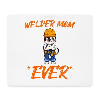 Best Welder Mom Ever Metal Work Crafts Mother - Mousepad (Querformat) - Weiß - Vorne