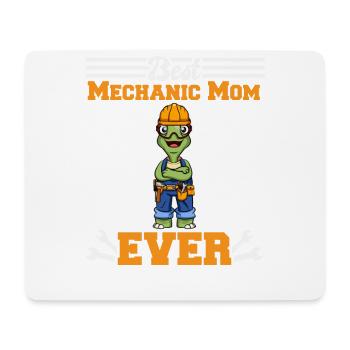 Best Mechanic Mom Ever Technician Mothers Day Gift - Mousepad (Querformat) - Weiß - Vorne