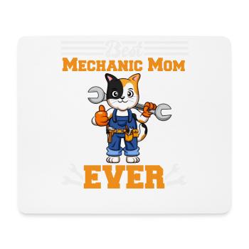 Best Mechanic Mom Ever Technician Mothers Day Gift - Mousepad (Querformat) - Weiß - Vorne