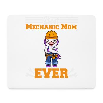 Best Mechanic Mom Ever Technician Mothers Day Gift - Mousepad (Querformat) - Weiß - Vorne