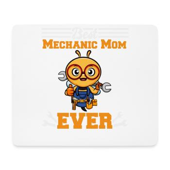 Best Mechanic Mom Ever Technician Mothers Day Gift - Mousepad (Querformat) - Weiß - Vorne
