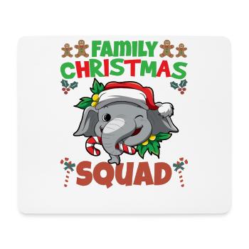 Family Matching Christmas Squad X-Mas Holidays - Mousepad (Querformat) - Weiß - Vorne