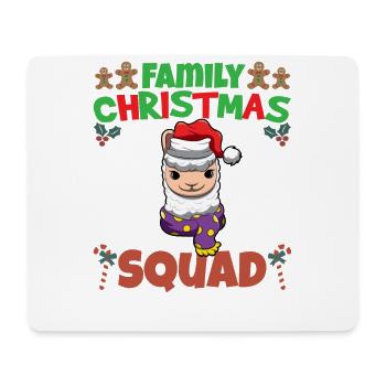 Family Matching Christmas Squad X-Mas Holidays - Mouse Pad (horizontal) - white - Front