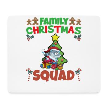 Family Matching Christmas Squad X-Mas Holidays - Mousepad (Querformat) - Weiß - Vorne