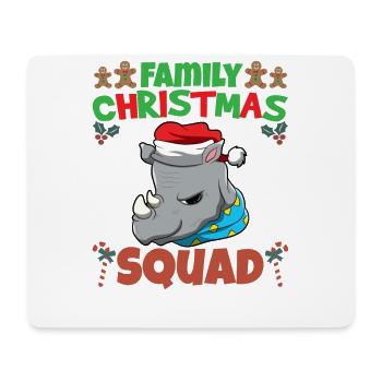 Family Matching Christmas Squad X-Mas Holidays - Mouse Pad (horizontal) - white - Front