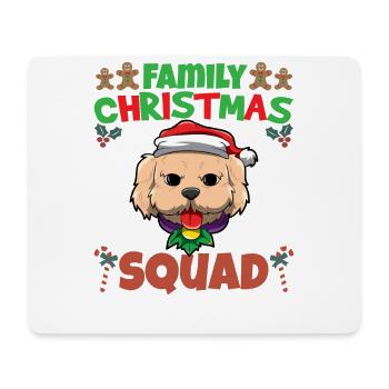 Family Matching Christmas Squad X-Mas Holidays - Mouse Pad (horizontal) - white - Front