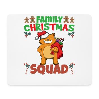 Family Matching Christmas Squad X-Mas Holidays - Mouse Pad (horizontal) - white - Front
