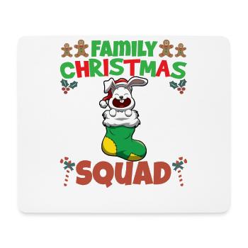 Family Matching Christmas Squad X-Mas Holidays - Mousepad (Querformat) - Weiß - Vorne