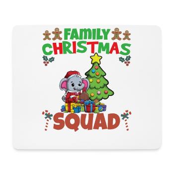 Family Matching Christmas Squad X-Mas Holidays - Mouse Pad (horizontal) - white - Front