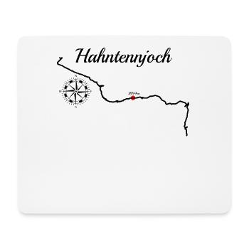 Hahntennjoch Serpentinen - Mousepad (Querformat) - Weiß - Vorne