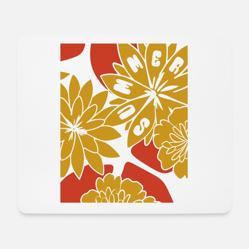 Flowers - Spring - Blossoms - Mouse Pad (horizontal) - white