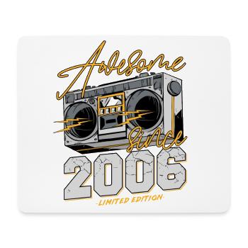 2006 Retro Vintage Vintage Birthday Gift - Mouse Pad (horizontal) - white - Front