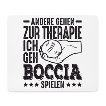 Mir reichts ich geh jetzt Boccia spielen Petanque - Mousepad (Querformat) - Weiß - Vorne
