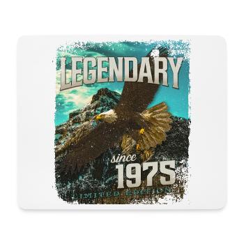 Legendary since 1975 - Mouse Pad (horizontal) - white - Front