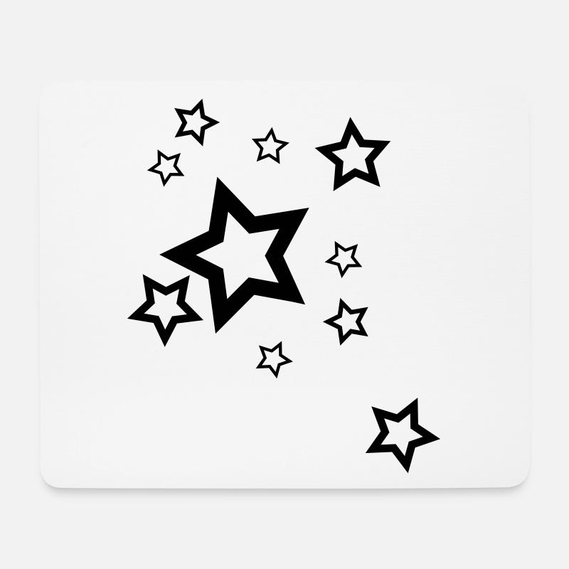 Full of Stars 2 - Mousepad (Querformat) - Weiß