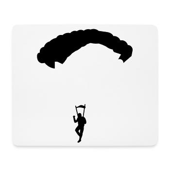 fallschirm_2 - Mouse Pad (horizontal) - white - Front