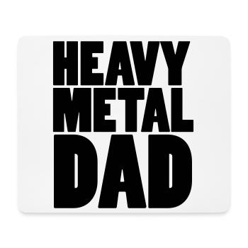 Heavy Metal Dad - Mousepad (Querformat) - Weiß - Vorne