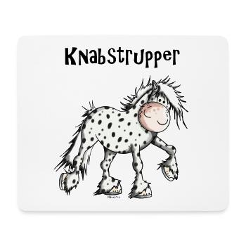 Kanika der Knabstrupper - Mousepad (Querformat) - Weiß - Vorne