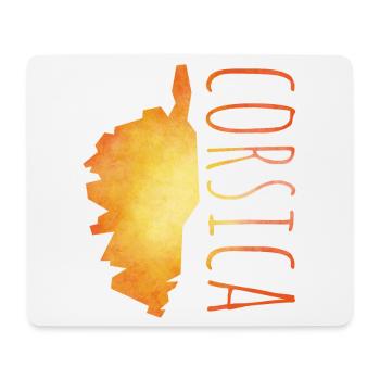 Corsica - Mousepad (Querformat) - Weiß - Vorne