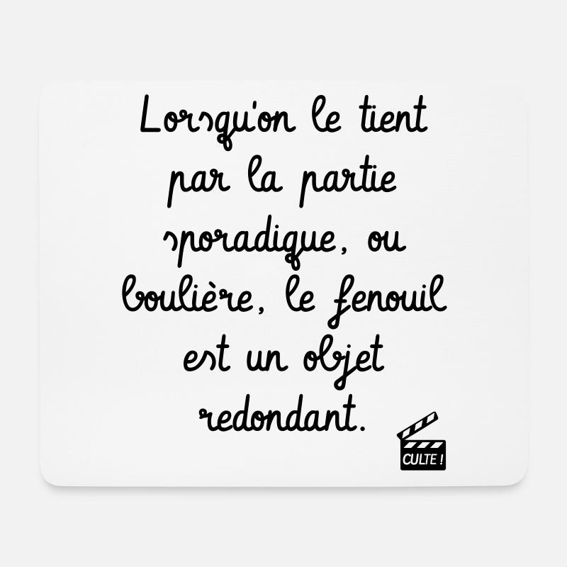 Kaameløtt - Réplique Culte - Citation Karadoc - Tapis de souris (format paysage) - blanc